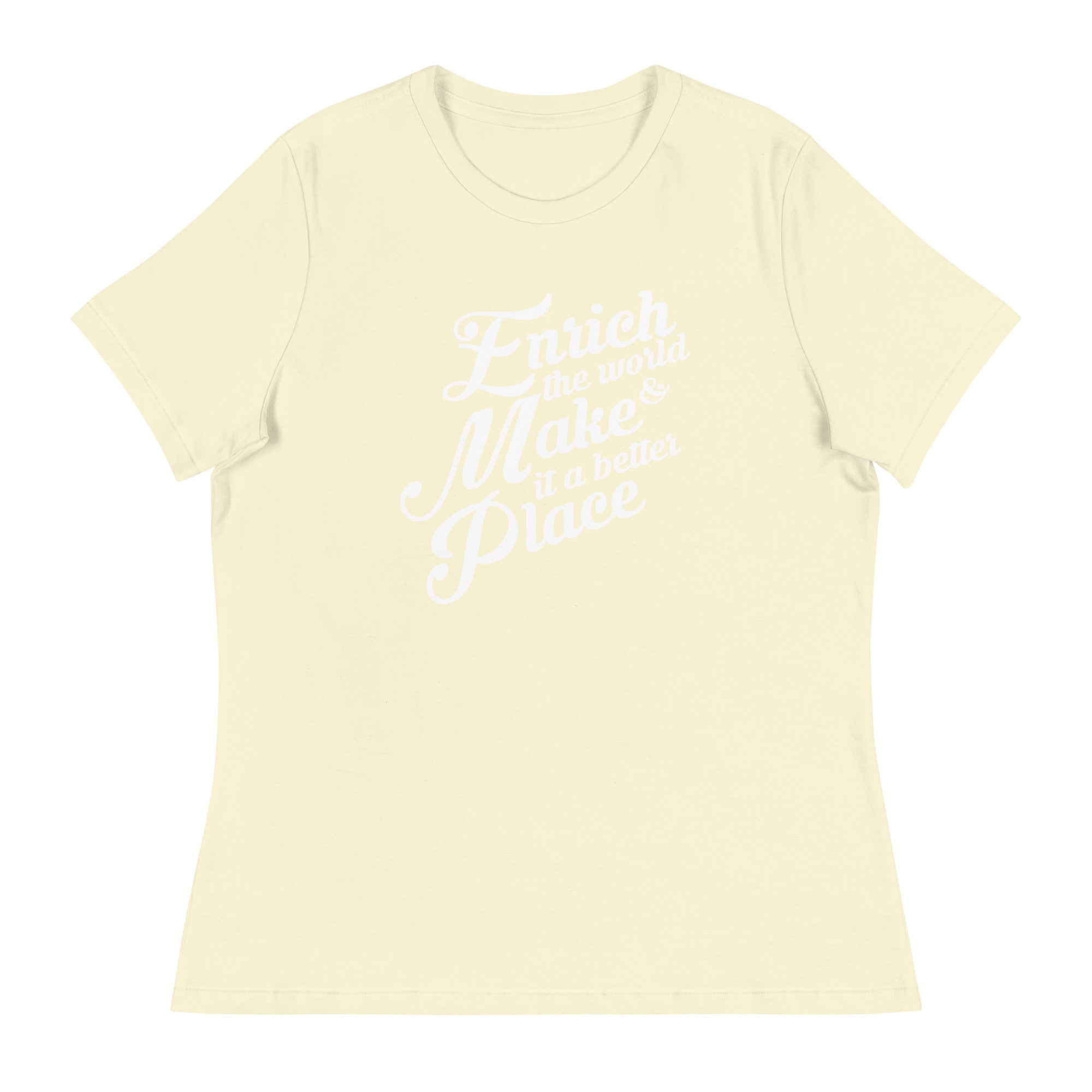 Enrich the World Collection | Women's Relaxed T-Shirt