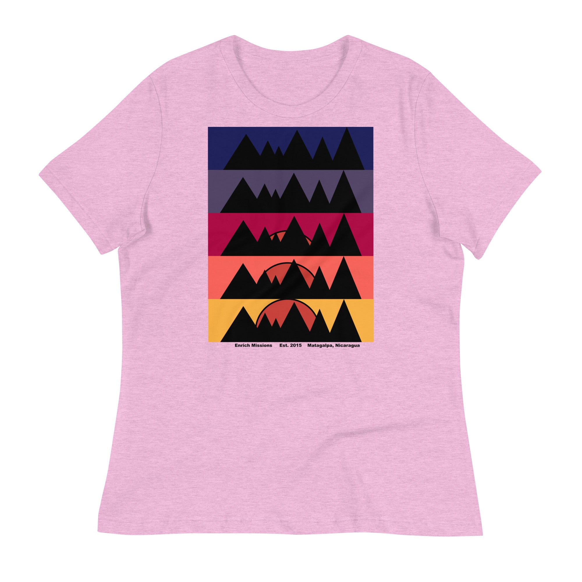 Matagalpa Sunset Collection | Women's Relaxed T-Shirt