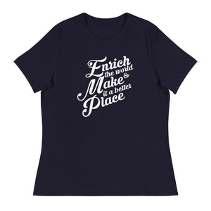 Enrich the World Collection | Women's Relaxed T-Shirt