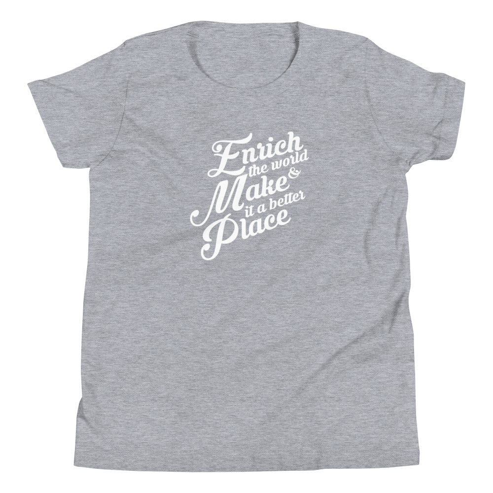 Enrich the World | Youth Short Sleeve T-Shirt